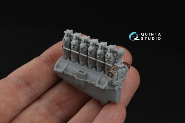 Quinta Studio QP32022 DAIMLER-MERCEDES D.III Electrical wiring, for Roland C.II, Albatros D.I-V, Pfalz D.III/D.XII, Junkers D.1 etc (Wingnut Wings, Roden) 1/32