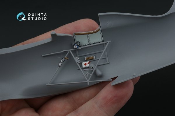 Quinta Studio QD32215 I-153 3D-Printed coloured Interior on decal paper (ICM) 1/32