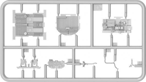 MiniArt 48047 P-47D-22RE THUNDERBOLT FRENCH SERVICE BASIC KIT 1/48
