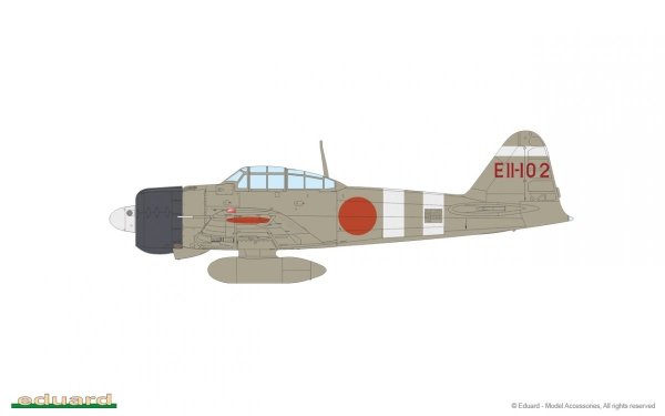 Eduard 11155 TORA TORA TORA! A6M2 Zero Type 21 &quot;Over Pearl Harbor&quot; 1/48