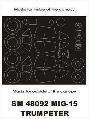 Montex SM48092 Mig-15 TRUMPETER