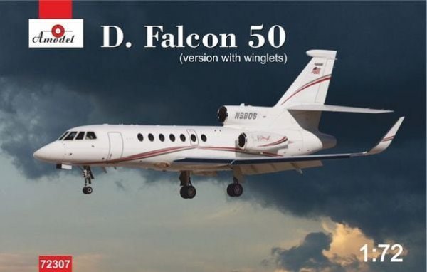 A-Model 72307 Dassault Falcon 50 (with winglets) 1:72