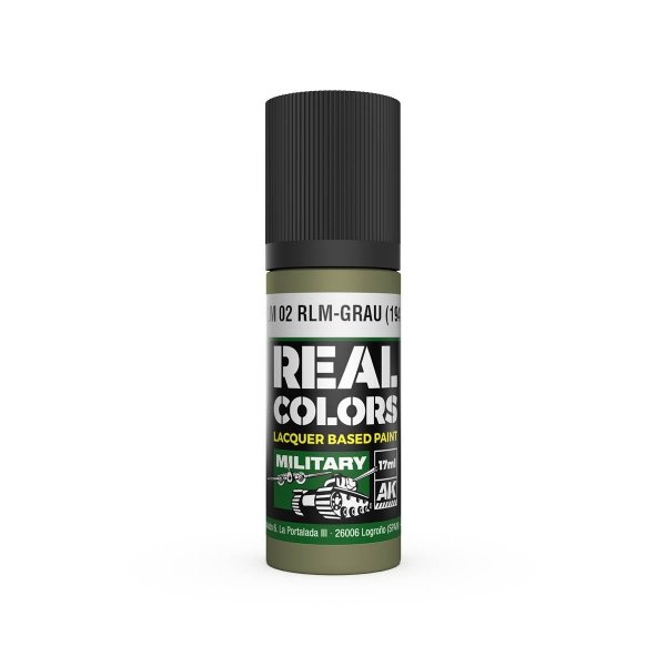 AK Interactive RC933 RLM 02 RLM-Grau (1941) 17 ml