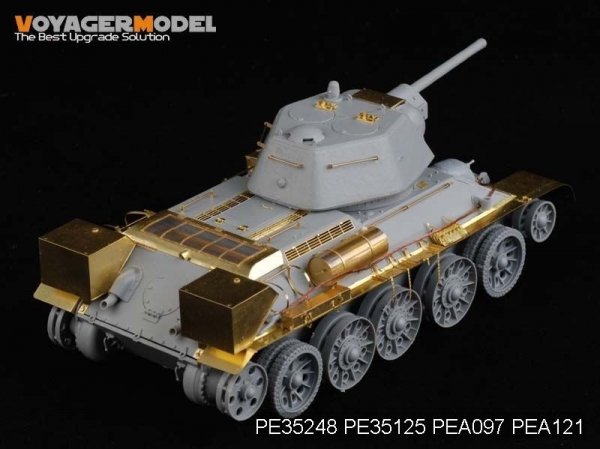 Voyager Model PE35248 WWII Russian T-34/76 Mod.1943 (For DRAGON Kit) 1/35