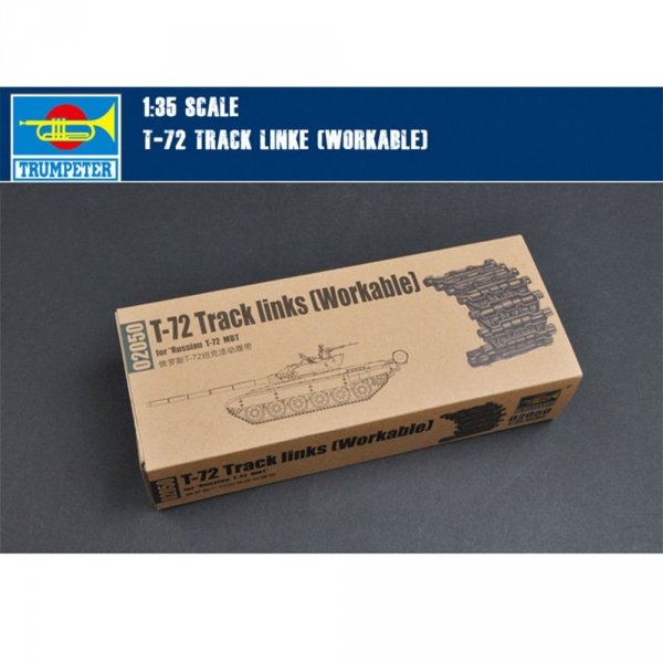 Trumpeter 02050 T-72 Track links (Workable) for Russian T-72 MBT 1/35