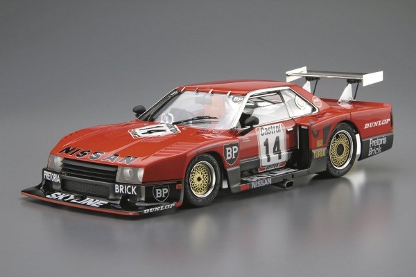 Aoshima 06124 Nissan R30 Skyline Turbo GR.5 Kyalami-9H-Endurance '82 SD 1/24