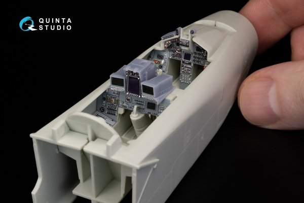 Quinta Studio QDS+48263 Tornado GR.4 3D-Printed coloured Interior on decal paper (Revell) (small version) (with 3D-printed resin parts) 1/48
