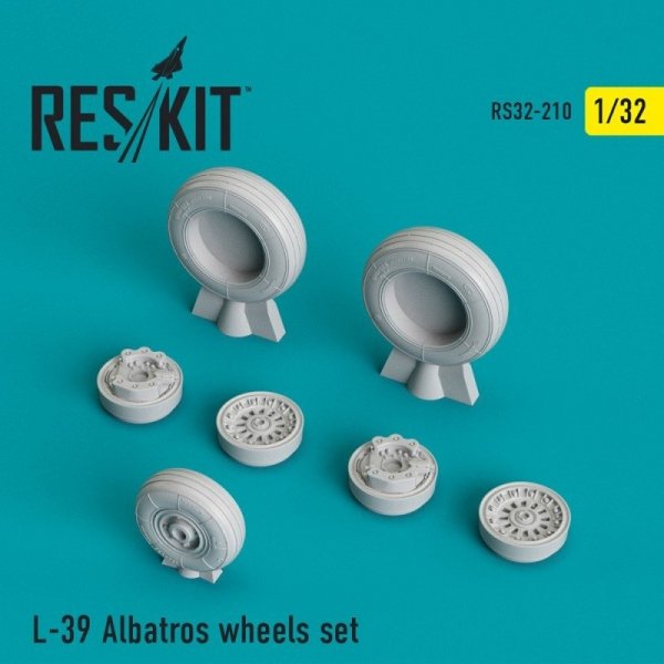 RESKIT RS32-0210 L-39 Albatros wheels set 1/32