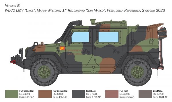 Italeri 6766 VTLM Lince 1/35