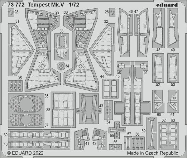 Eduard 73772 Tempest Mk. V AIRFIX 1/72