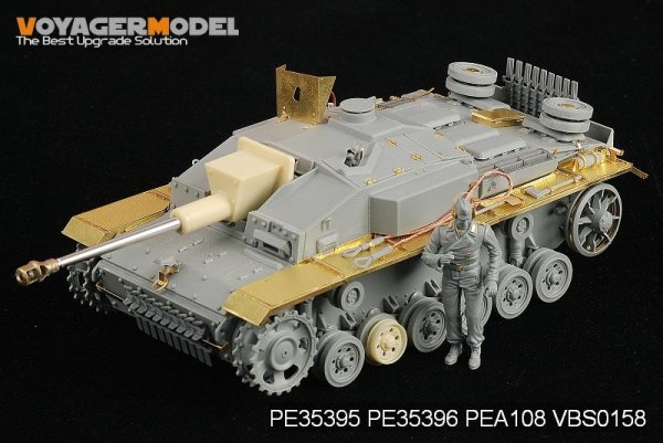 Voyager Model PE35396 WWII German StuG.III Ausf.F8 fenders For DRAGON 6644 1/35