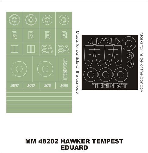 Montex MM48202 Hawker Tempest EDUARD