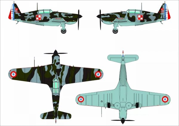 Dora Wings 48031 Morane-Saulnier MS.406C.1 - Battle Of France 1/48