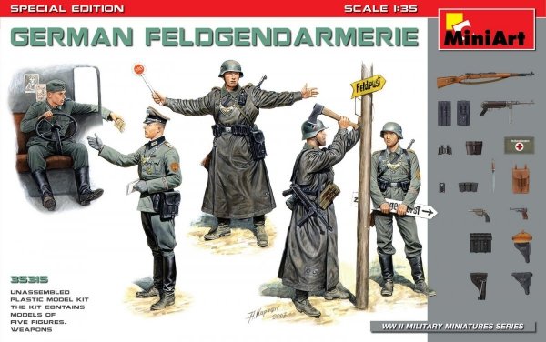 MiniArt 35315 GERMAN FELDGENDARMERIE. SPECIAL EDITION 1/35