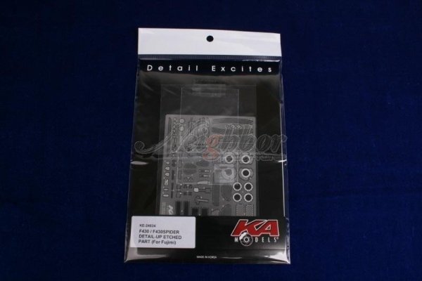 KA Models KE-24034 Ferrari F430 Detail-up Etched Parts 1/24