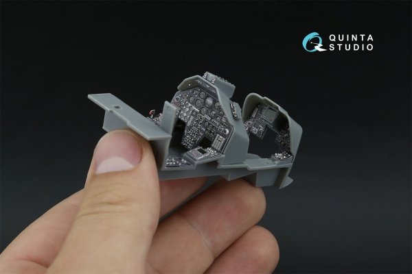 Quinta Studio QDS-35153 AH-1W 3D-Printed &amp; coloured Interior on decal paper (Trumpeter) (Small version) 1/35