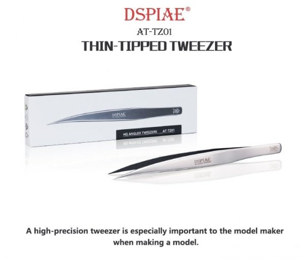 DSPIAE AT-TZ01 Thin-Tipped Tweezer / Pęseta z cienką końcówką