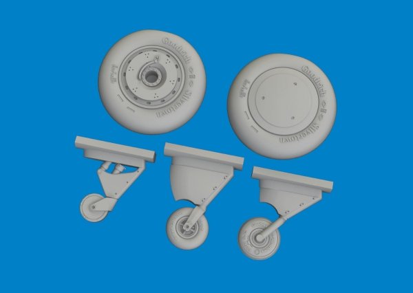Eduard 6481090 F4F-4 wheels late ACADEMY 1/48
