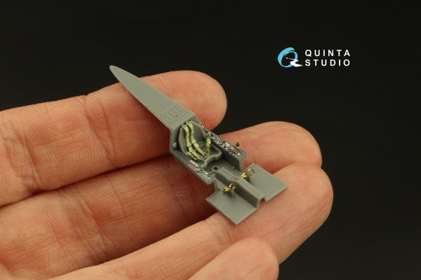 Quinta Studio QD72090 Fw 190D 3D-Printed &amp; coloured Interior on decal paper (IBG models) 1/72