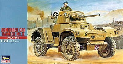 Hasegawa MT24 British Daimler Mk II Armoured Car (1:72)