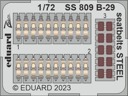 Eduard BIG72177 B-29 HOBBY 2000, ACADEMY 1/72