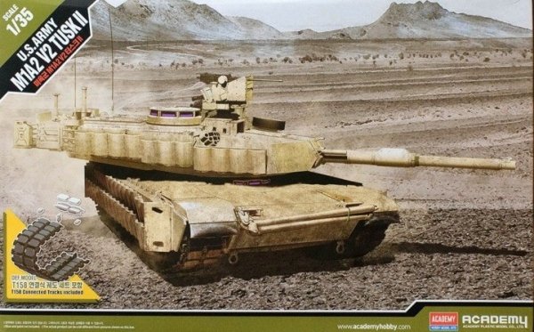 Academy 13504 M1A2 Abrams SEP v2 TUSK II 1/35