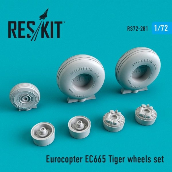RESKIT RS72-0281 EC665 Tiger wheels set 1/72