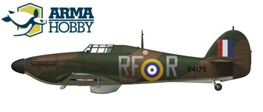 Arma Hobby 70019 Hurricane Mk I Expert Set 1/72