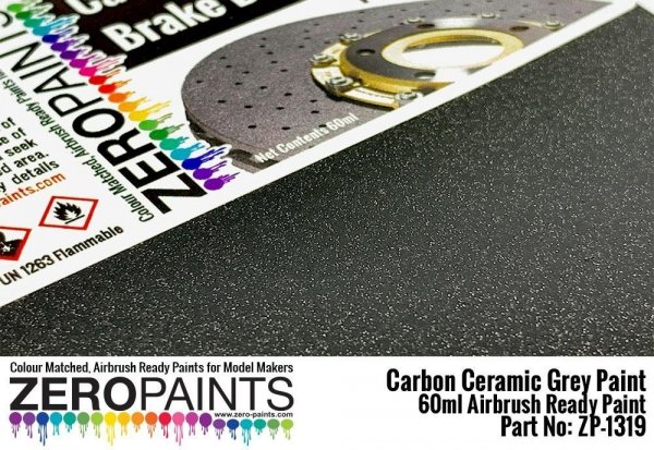 Zero Paints 1319-30 Grey Carbon Ceramic 30ML