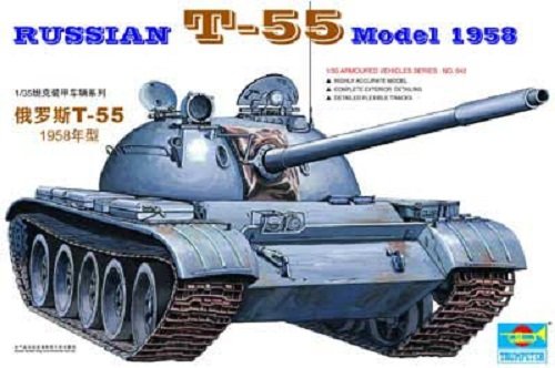 Trumpeter 00342 RUSSIAN T-55 Model 1958 (1:35)