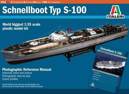 Italeri 5603 Schnellboot Typ S-100 (1:35)