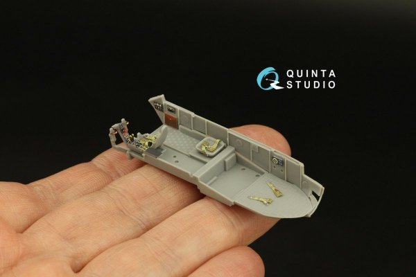 Quinta Studio QD72052 Fw 189A 3D-Printed &amp; coloured Interior on decal paper (ICM) 1/72