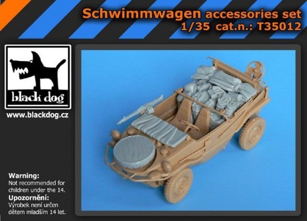 Black Dog T35012 Schwimmwagen accessories set 1/35