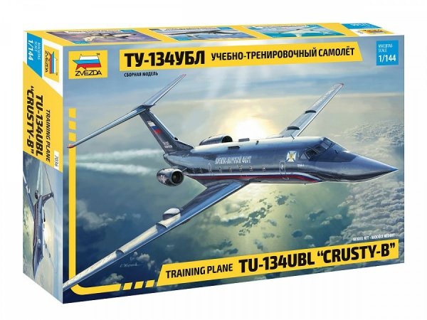 Zvezda 7036 Tupolev Tu-134UBL &quot;Crusty-B&quot; 1/144