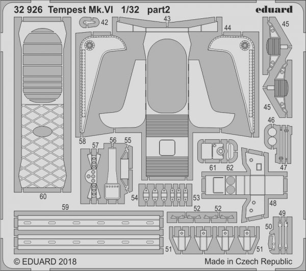 Eduard 32926 Tempest Mk. VI SPECIAL HOBBY 1/32
