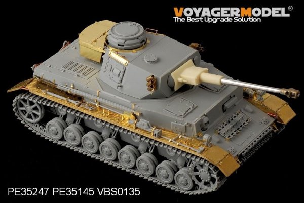 Voyager Model PE35247 WWII German Pz.Kpfw.IV Ausf.G (LAH Division Kharkov 1943)(For DRAGON 6363) 1/35