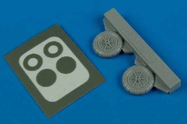 Aires 7245 Bf 109E/F wheels paint masks 1/72 Other