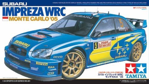 Tamiya 24281 Subaru Impreza WRC Monte Carlo '05 (1:24)