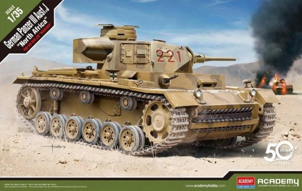 Academy 13531 Panzer III Ausf. J &quot;North Afrika&quot; 1/35