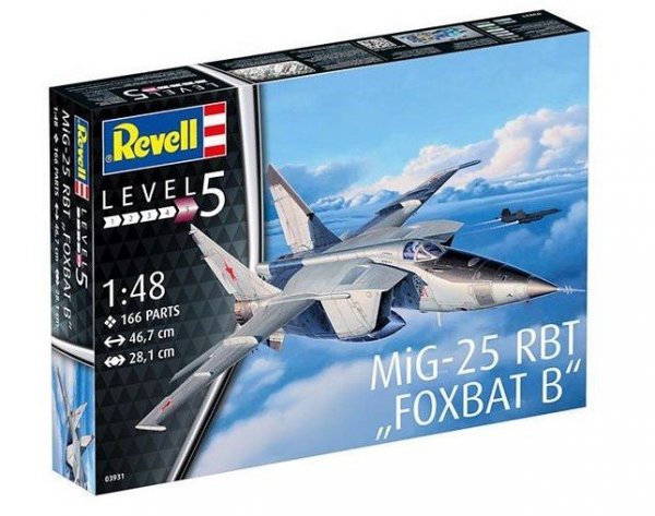 Revell 03931 MiG-25 RBT FOXBAT B (1:48)