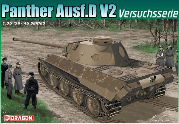 Dragon 6830 Panther Ausf.D V2 Versuchsserie 1/35