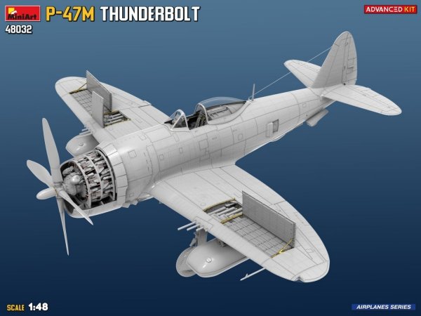Mini Art 48032 P-47M Thunderbolt Advanced Kit 1/48