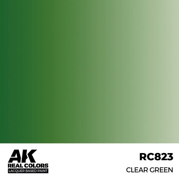 AK Interactive RC823 Clear Green 17 ml