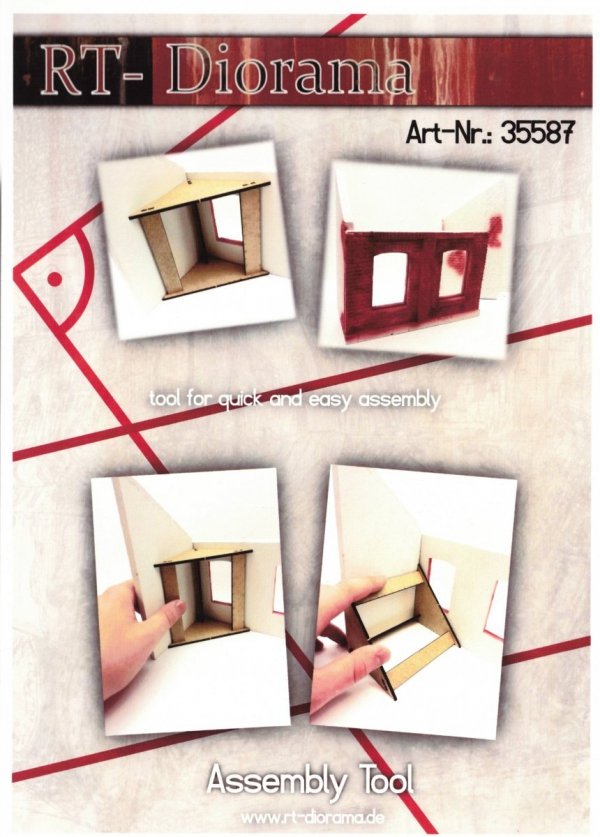 RT-Diorama 35587 Corner assembling tool