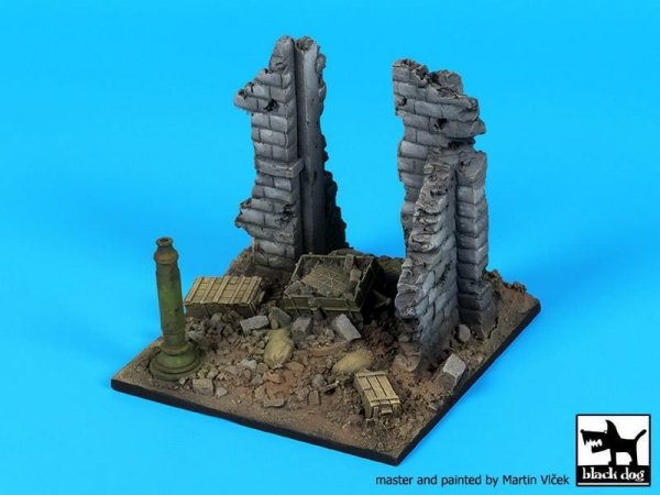 Black Dog D35114 Berlin ruin base 1/35