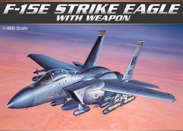 Academy 12264 F-15E with weapon (1:48)  (2117)