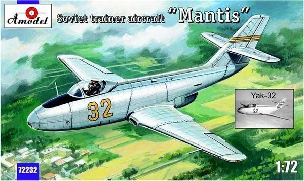 A-Model 72232 Yak-32 Soviet trainer &quot;Mantis&quot; 1/72