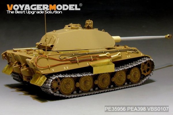 Voyager Model PE35956 WWII German King Tiger (Porsche Turret) For MENG TS-037 1/35