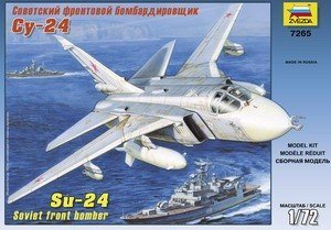 Zvezda 7265 Suchoj Su-24 Soviet Front Bomber 1/72