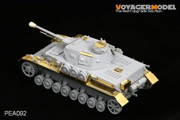 Voyager Model PEA092 PzKpfw IV Ausf F2 in North Africa (For ALL) 1/35
